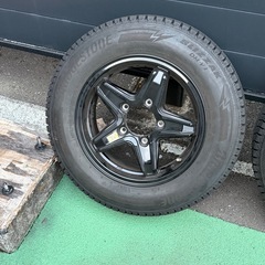 ジムニー スタッドレス 4本セット jb64 ブリザック 4ヶ月走行 4千キロの画像