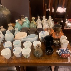 【29日17:00まで引取可能な方】徳利やお猪口などの画像