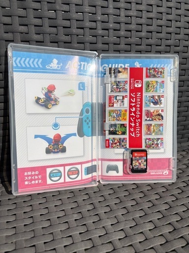【美品】マリオカート8デラックス Joy-Conハンドルセット