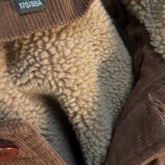 ボアジャケット　アウター　茶色の画像