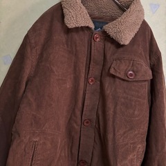 ボアジャケット　アウター　茶色の画像