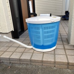 手動　洗濯機の画像