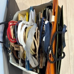 紙袋いろいろの画像