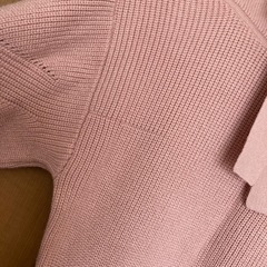 【未使用】リボンニットワンピースの画像