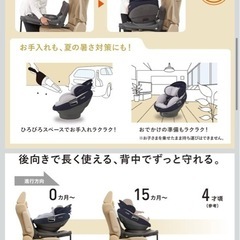 コンビ　チャイルドシート　the Sの画像