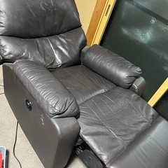 ニトリ　電動リクライニングソファ　ひとりがけの画像