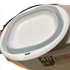 折りたたみ式 洗い桶の画像