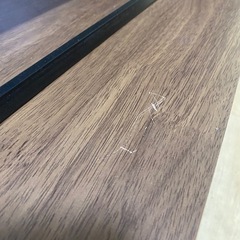 テレビテーブル(ウォルナットカラー) 0円でお譲りいたします。の画像