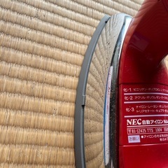 昔の自動アイロンの画像