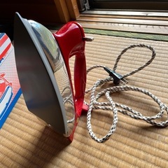 昔の自動アイロンの画像