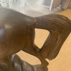馬のオブジェの画像