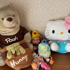 大きなプーさんとおまけの画像