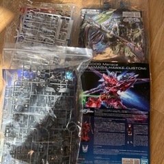 ガンプラ説明書、余剰パーツの画像