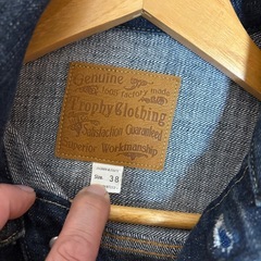 TROPHY CLOTHING/トロフィークロージング　DIRT DENIM JACKET1605の画像