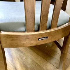 【1/5 日曜日まで】カリモク ダイニングテーブル・チェア ７点セット 木製モダン 北欧の画像