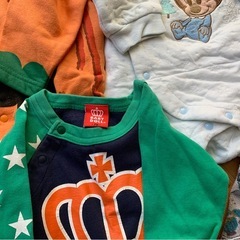 familiarファミリア リバーシブルベスト BABY DOLLロンパース・カバーオール スタイなどまとめ売り 60〜80サイズの画像