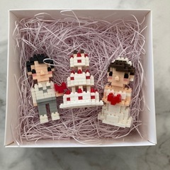 ウェディングナノパズル　完成品セットの画像