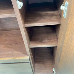 堀田木工所 キッチンボード レンジ台 食器棚の画像