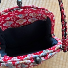 がま口　和装　バックの画像