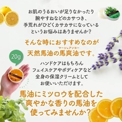 北海道純馬油本舗 馬爽油マーシュアンヨー10gの画像