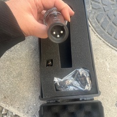 【有線マイク】ダイナミックマイク マイクロフォン★ケース付き★良品★の画像