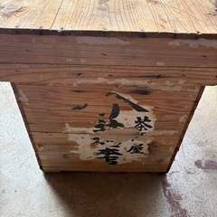 年末断捨離　木箱　バイクで使用の画像