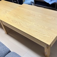 【無料ローテーブル】大きさ調整可能の画像