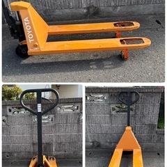 TOYOTA L&Fトヨタ パレットトラック BT-HP23 ハンドリフト荷役 台車　リフト 2300kg 2.3t ジャンク品の画像