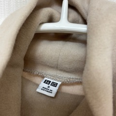 未使用　UNIQLO ユニクロ　ヒートテックフリースタートルネックT の画像