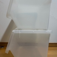 収納ケース2個セットの画像