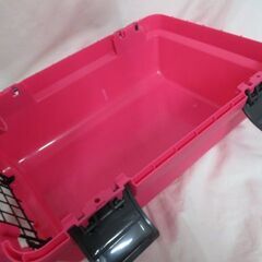 【美品】リッチェル キャンピングキャリー　 ダブルドア S ピンク　の画像