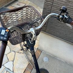 🌈極容量16Ah ！パナソニック　 Panasonic 電動自転車　電動アシスト自転車　中古　12308の画像