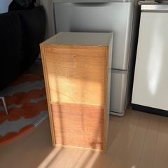 レコード棚 カラーボックス ホワイトの画像