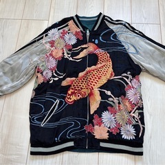 花旅楽団 メンズ スカジャンの画像