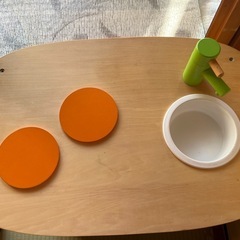 （ままごと）木のキッチンコーナーの画像