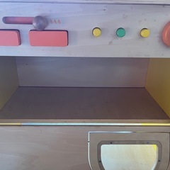 （ままごと）木のキッチンコーナーの画像