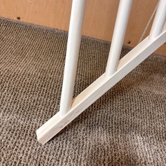 木製コーナーハンガーラックの画像