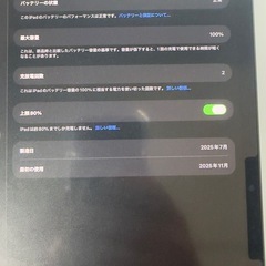 iPadPro11インチ M5 256GB WiFiモデル 中古の画像