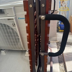 すのこ形折り畳みベット（シングル）
の画像