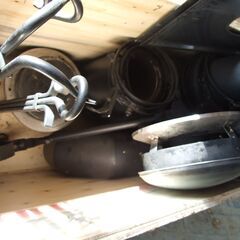 【紋別市発】ダッチウエスト (DutchWest)Small Non-Catalytic 2477﻿薪ストーブ　エンライトスモール　中古　鋳物薪ストーブ　付属品多数　2024-25シーズンのみ使用　中古良品　の画像