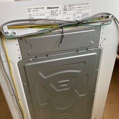 洗濯機　ハイセンス 6kg 1-3人用 ステンレス槽　最短10分 洗濯 予約機能 風乾燥 部屋干し 多彩コース 簡単操作 一人暮らし HW-G60Aの画像