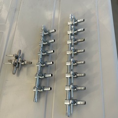 金魚飼育等　空気ポンプ　エアー　分岐コックの画像