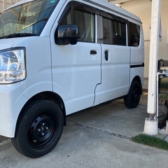 リフトアップ　DA17V  エブリィ　切り替え4WD  7万キロ台　5AGS セカンド発進　安心のダウンブラケット付車　車検令和8年9月の画像