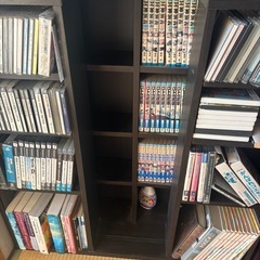 マンガが沢山しまえる本棚の画像