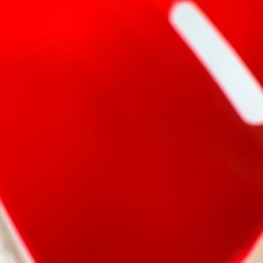 IKEA チェア　2つセット　赤とピンクの画像