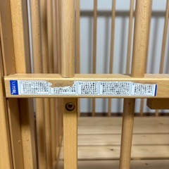 サワベビー　ベビーベッド＆サークル　場合により無料配送可の画像