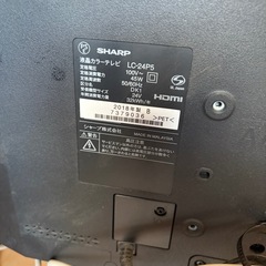 SHARP 液晶テレビの画像