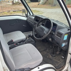 【低走行7.4万km／軽トラ中古】スバル サンバートラック 5速MT 実走行保証 パワステ・AC付の画像