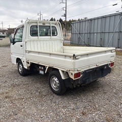【低走行7.4万km／軽トラ中古】スバル サンバートラック 5速MT 実走行保証 パワステ・AC付の画像