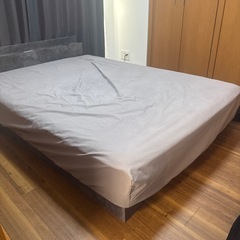 LED照明＆棚付きローベッド 『Famite ファミーテ』 ブラックの画像